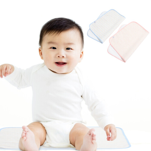 2St Katoenen Luiermat Baby's Waterdicht Thuis 2