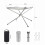Portable Fire Pit Folding Camping Fire Pit - 42cm Stainless Steel Foldable Outdo 7