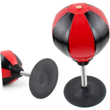 Desktop Punching Bag Stress Relief Suction Cup and Pump, Small Funny Desk Accessory