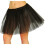 Dame Tutu Tyl Nederdel Sort 1980'er 40cm 1
