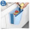 Folding Kitchen Trash Can Wall Mounted Reusable Pp and Trp Garbage Recycling Container 4
