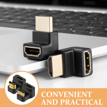2St Video Converter Adapter Met Haakse Aansluiting Voor St En TV