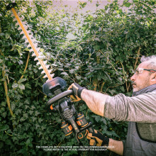 Worx WG286E 40V 61cm Cordless Brushless Hedge Trimmer – Dual-Action Laser-Cut Bl
