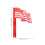 Decoratieve Rood Metalen Voor Brievenbus 2