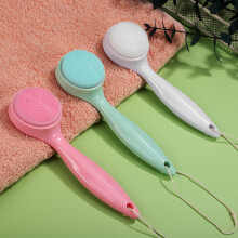 3St Multifunctionele Silicone Face Scrubber Met Ergonomische Handgreep