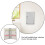 1Set Grote Sleutel Organizer Box Wandmontage 5