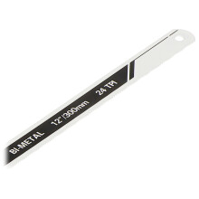 Hoja de sierra para metales bimetálica STANLEY 24 dientes - 300 mm