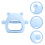 1Newborn Teether Siliconen Speelgoed Tandjes 7