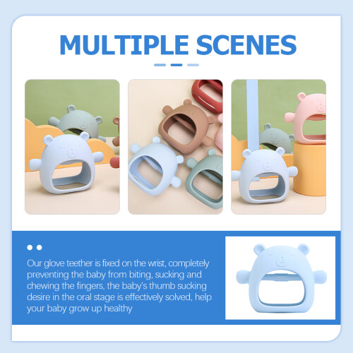 1Newborn Teether Siliconen Speelgoed Tandjes 2