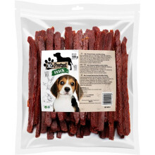 Delikatess, snack til hunde Kaninstrimler Mr. Pretzel 500g