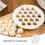 1Dumplingmal Wit Plastic Duurzaam Voor Snelle Pelmeni Thuis 4