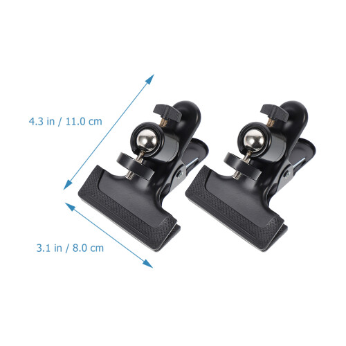 2St Camera Mount Voor Studio Met Plastic En Rvs 1