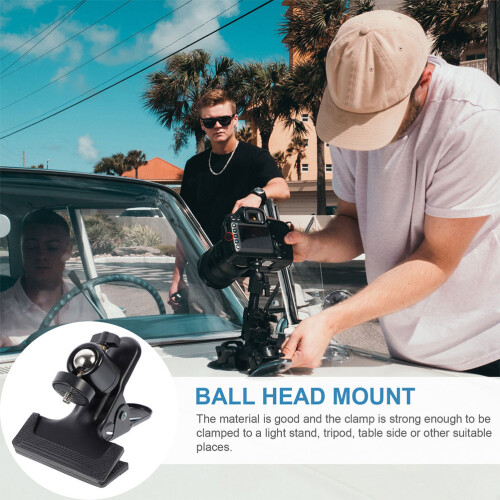 2St Camera Mount Voor Studio Met Plastic En Rvs 2