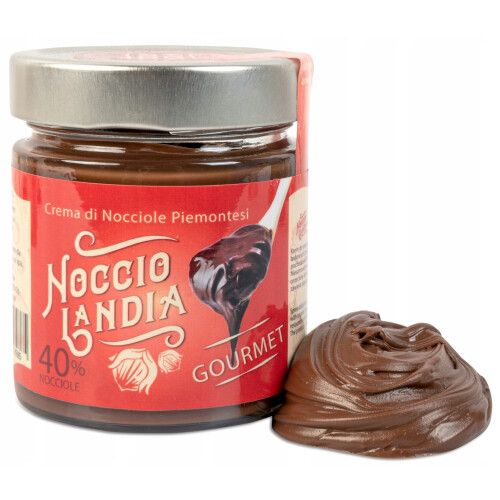 Gourmet chokolade creme hasselnødder 40% lækker