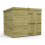 8 x 6 Pent Shed Tanalised (Double Door, No Windows) 2