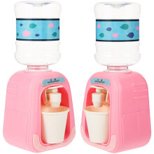 2St Decoratieve Roze Waterdispenser Voor Mini Huis
