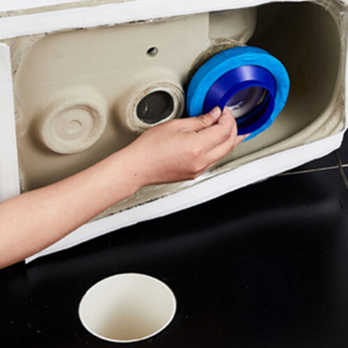 1Universele Toiletafdichtring, - En Waterdichte ABS-Ring 2