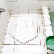 1Wit ABS Toiletdeksel Hurktoilet Makkelijk Te Installeren En Reinigen