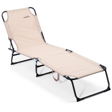 Foldbar havesolvogn beige