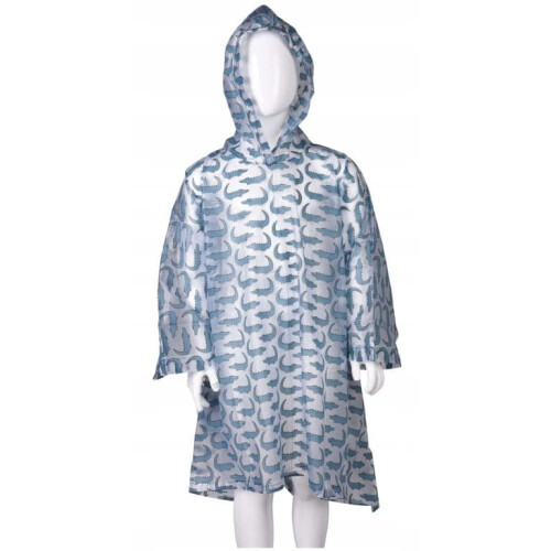 Vandtæt børne regnfrakke poncho