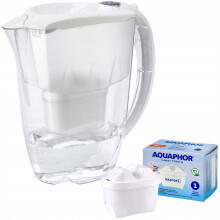 Aquaphor Amethyst 2,8 l hvid filterkande med maxfor B25 filter