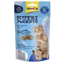 GIMCAT Nutri pockets Tuna - cat treats - 60g