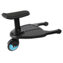 (Blue)Pushchair Buggy Board Baby Stroller Auxiliary Pedal Seats Versatile Durable