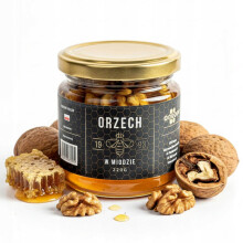 Nødder i honning 220g polsk produkt premium
