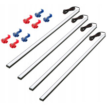 LED-belysning til bilens førerhus, varevogn, bagagerum, 4x100cm PL12