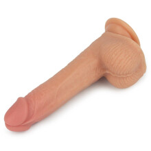 Lovetoy-dildo KAKSIKERROKSINEN SILIKONISTA PYÖRIVÄ ANTHONY 8,5"