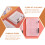 2St Plastic Documenten Organizer Zwart Draagbare Bestanden Box 4