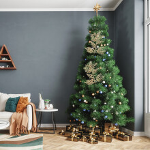 10St Glanzende Gouden Kunstbladeren Voor Xmas Woondecoratie