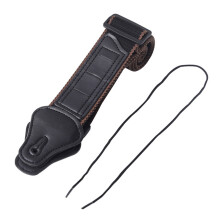 1Creatieve Ukulele Belt Katoen Zwart Sterk En Comfortabel