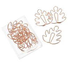 20St Kleine Metalen Paperclips Gold, Perfect Voor Kantoor En Notities
