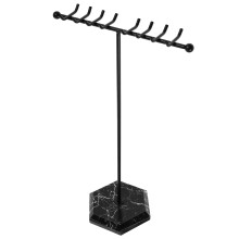 1Functionele Sieradenrek Met Metalen Frame En ABS Voet