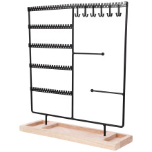 Sieraden Organizer Stand Zwart Voor Oorbellen En Kettingen