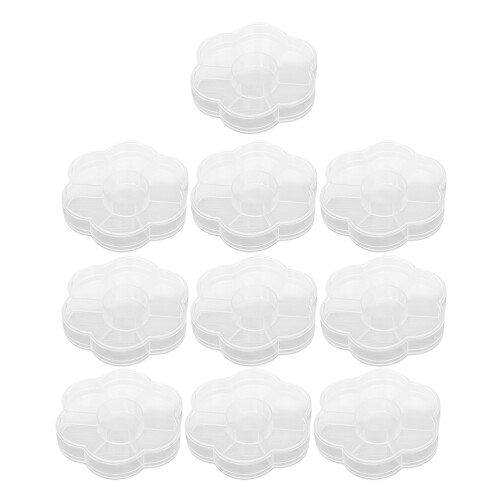 10St Compacte Sieraden Organizer Oorbelhouder Ruimtebesparend