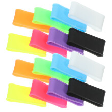 16St Compacte Tennis Overgrip Beschermers Siliconen Ringen