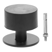 1Set Duurzame Stille Deurbuffer Rvs Siliconen Voor Vloer Montage