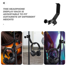 1Headset Hanger Duurzaam Metalen Headphone Rack Voor Muzikanten