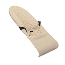 (diamond beige) Baby Rocking Chair Replacement Cover Protective Slipcover Stylish Cotton Sleeve Comfortable Bassinet Liner Case Solid navy blue