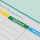 Magnetische A3-weekplanner met 7 uitwisbare stiften 6