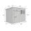 8 x 6 Pent Shed Tanalised (Double Door, With Windows) 4