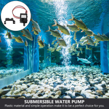 Kleine Submersibele Fonteinpomp Plastic Voor Tuinvijver En Aquarium