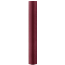 Glat satin bordløber dekoration bordeaux 0 36 x 9m
