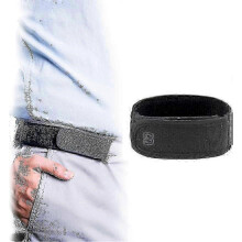 (Dark brown, M) Beltbro Titan No Buckle Elastic Belt For Men-fits 1.5 Inch Belt Loops Comfort