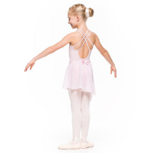 SYLFIDEN - lyserød børnedanseskørt Sylphiden lyserød balletdanseskørt 110/116