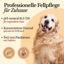 Præbiotisk shampoo til hunde - Hypoallergenisk - Vegansk - Lumi-Noble