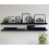 BD ART billedhylde 100 cm sort (P) 1