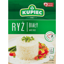 Hvide langkornede ris fra Merchant 4*100g